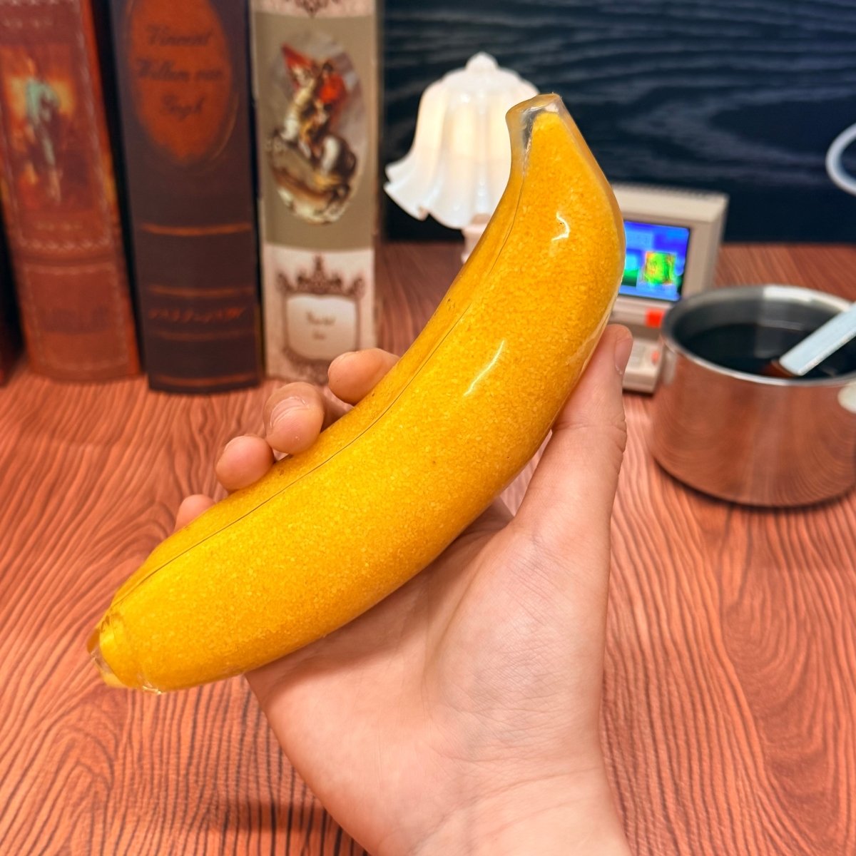 ASMR "Sand - Filled" Banana Squishy - Non - Rebound Deep Stress Relief - product_typeNuwa Squishy