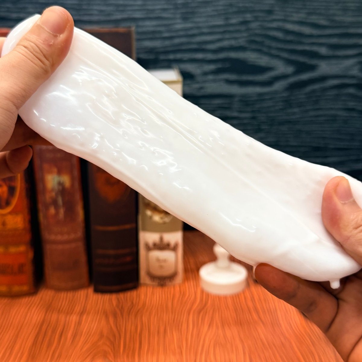 ASMR "Tofu" White Block Squishy - Non - Rebound Deep Pressure Toy - product_typeNuwa Squishy