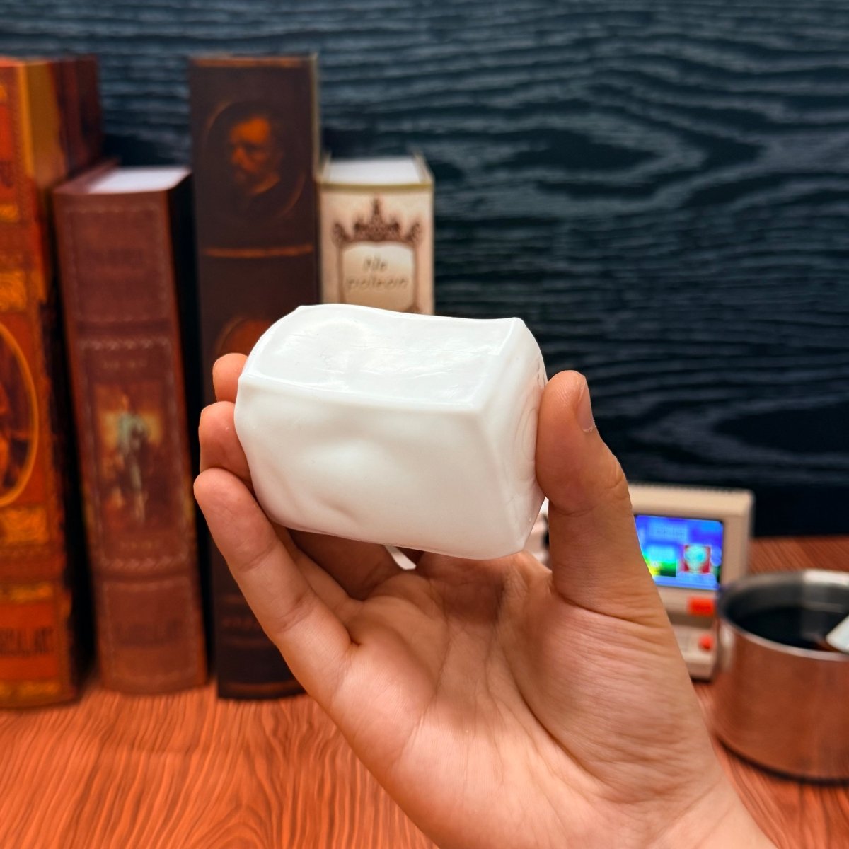 ASMR "Tofu" White Block Squishy - Non - Rebound Deep Pressure Toy - product_typeNuwa Squishy