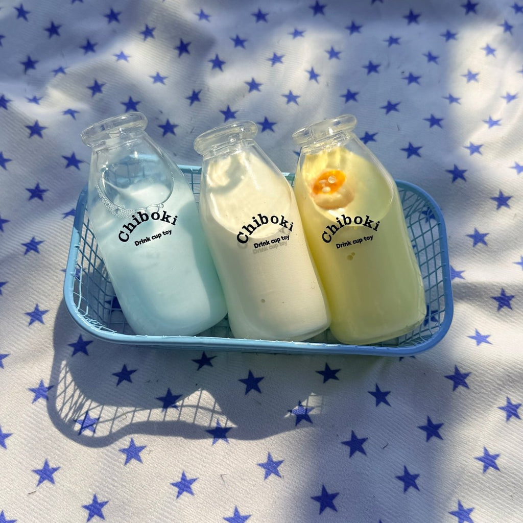 Chiboki "Creamy Milk" Fidget Toy - Aesthetic Sensory Squishy - product_typeNuwa Squishy