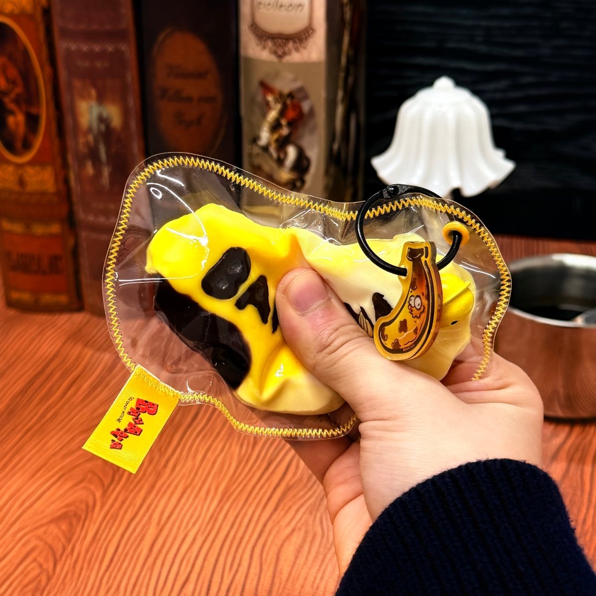 Crazy Gugu "Banana" Slow - Rebound Squishy - Premium ASMR Dessert Keychain - product_typeNuwa Squishy