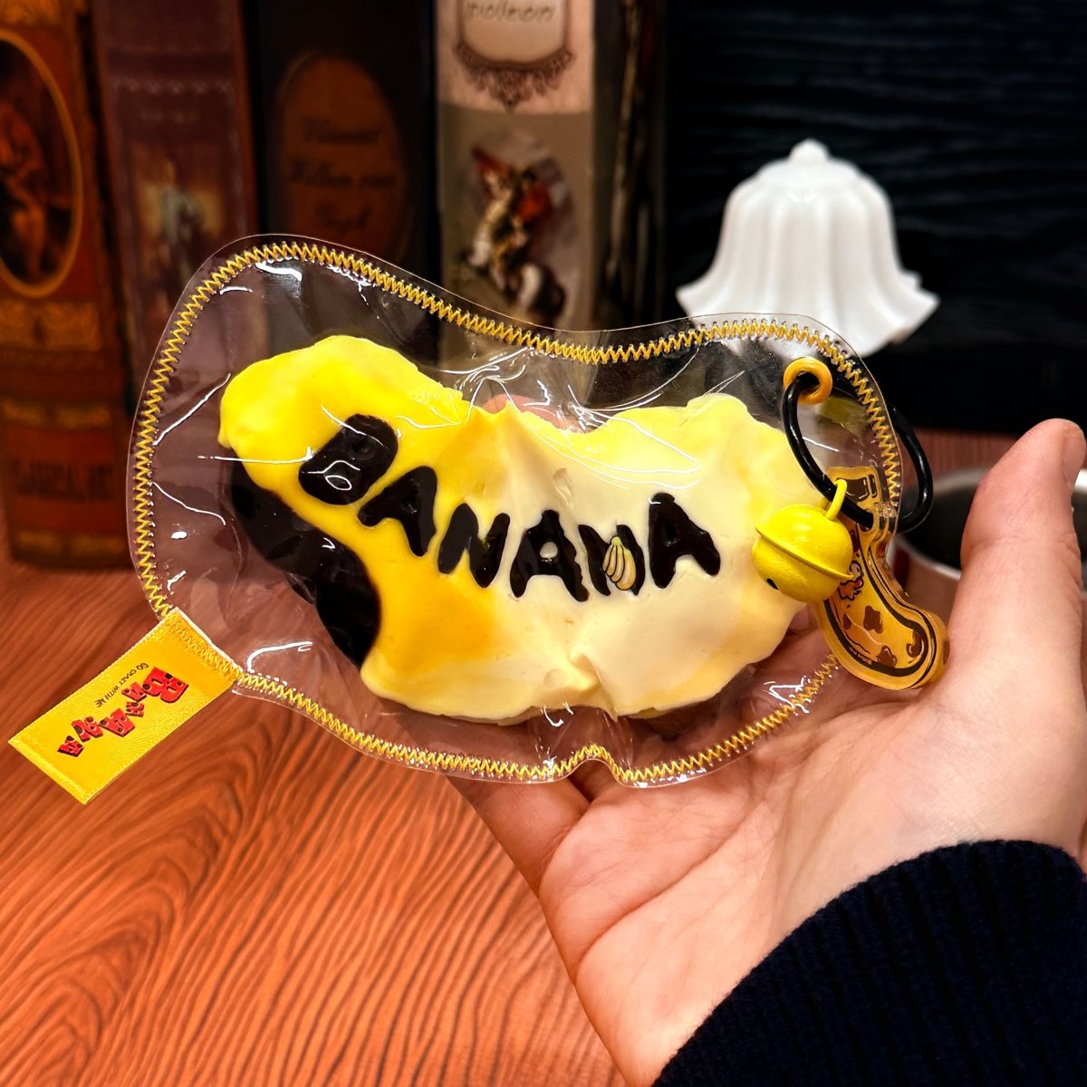 Crazy Gugu "Banana" Slow - Rebound Squishy - Premium ASMR Dessert Keychain - product_typeNuwa Squishy