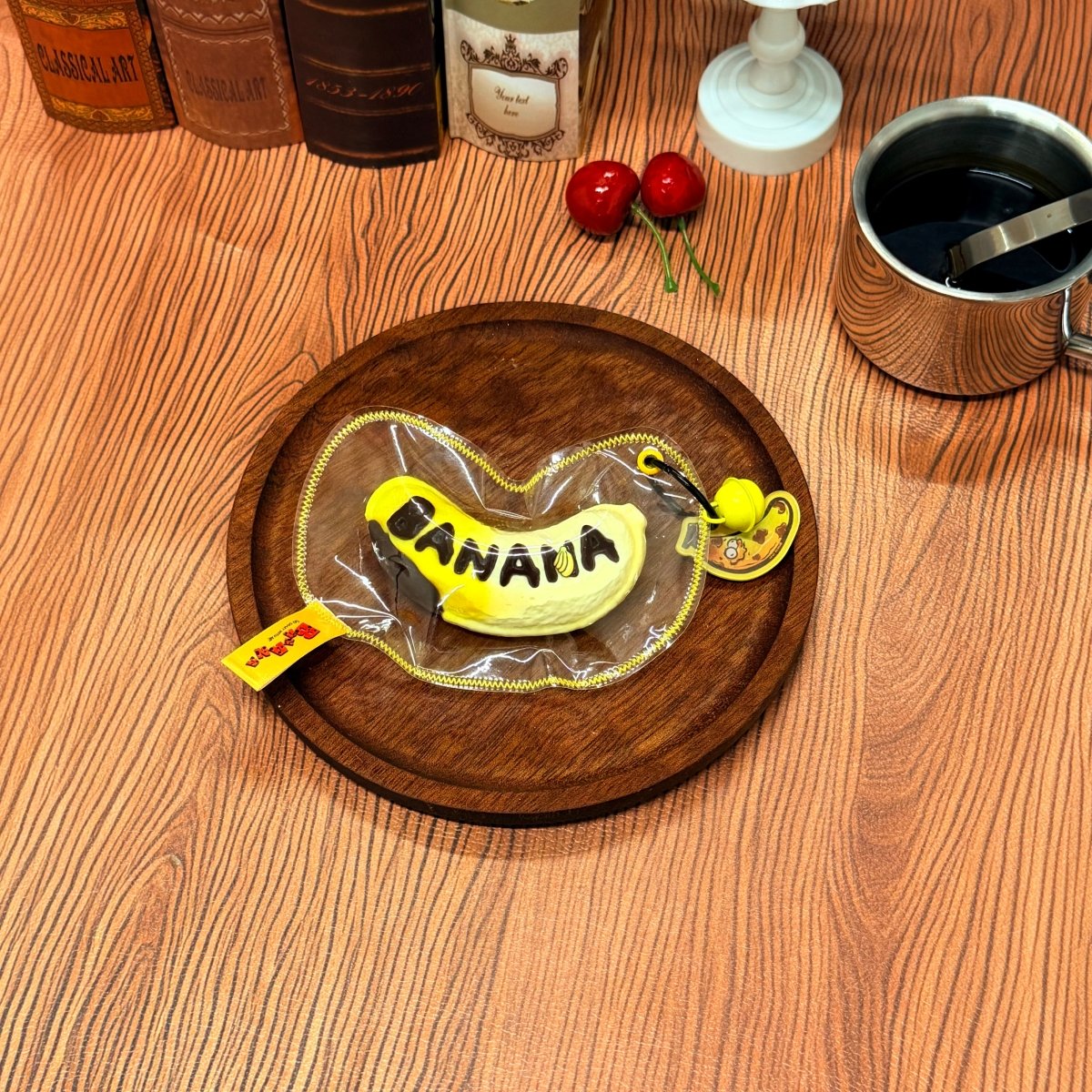 Crazy Gugu "Banana" Slow - Rebound Squishy - Premium ASMR Dessert Keychain - product_typeNuwa Squishy