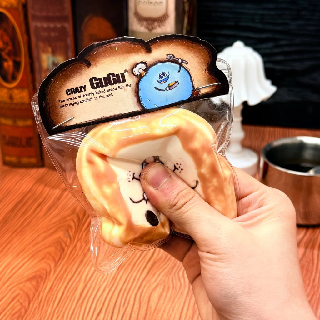 Crazy Gugu Chef Toast Squishy | Slow - Rebound ASMR Stress Toy - product_typeNuwa Squishy