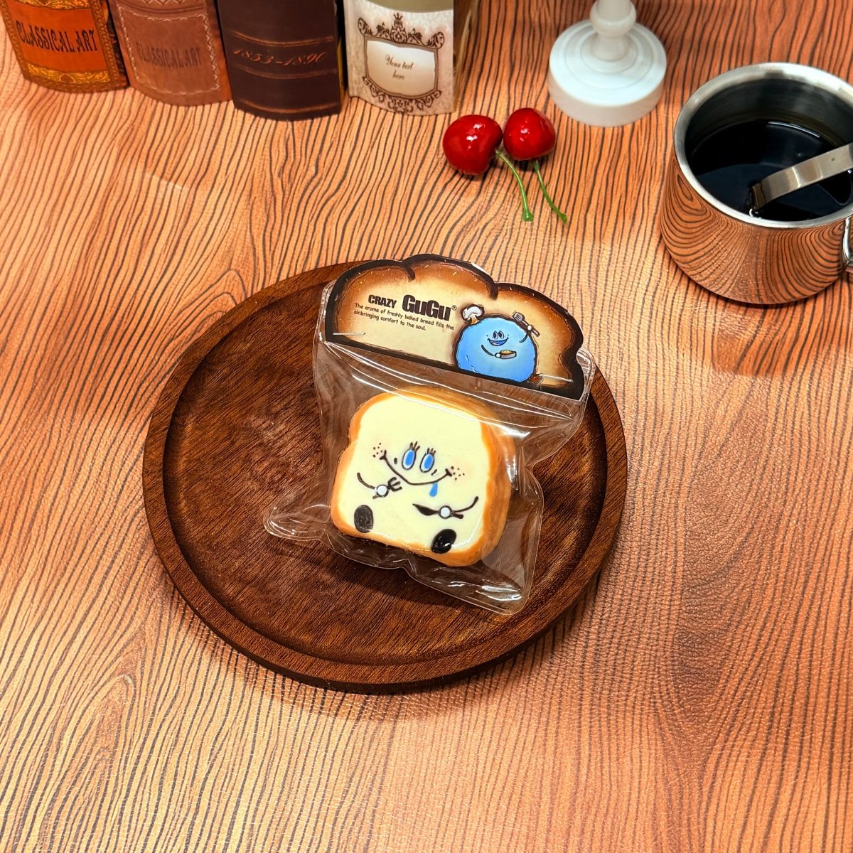 Crazy Gugu Chef Toast Squishy | Slow - Rebound ASMR Stress Toy - product_typeNuwa Squishy