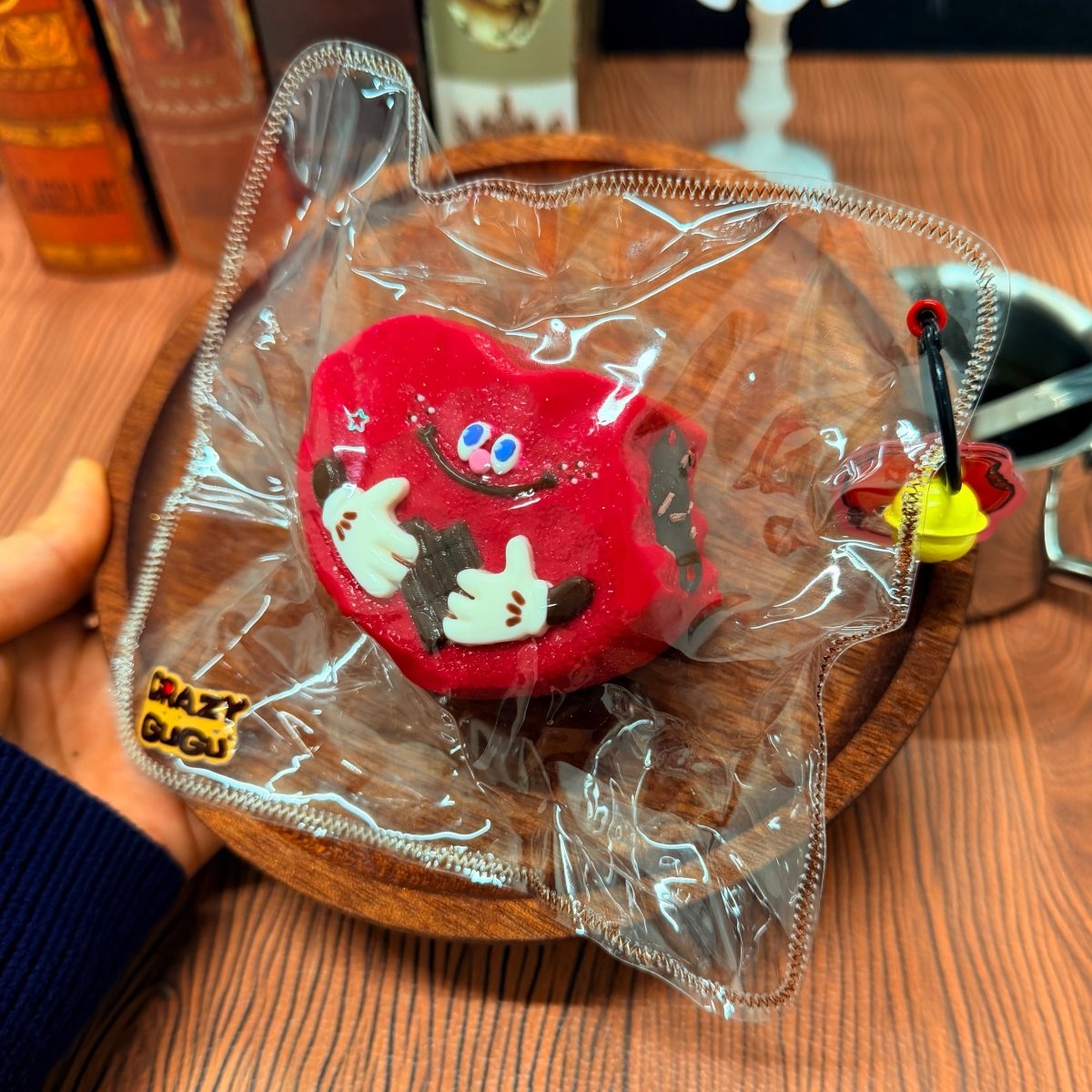 Crazy Gugu "Heart Hug" Squishy - Slow - Rebound ASMR Keychain - product_typeNuwa Squishy