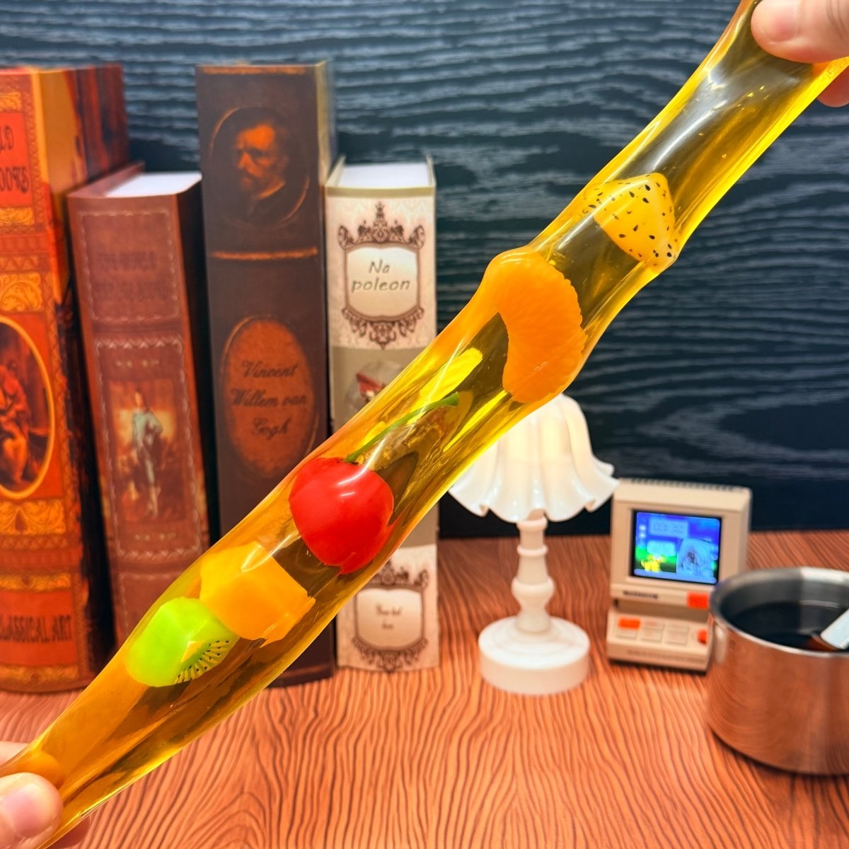 Crystal Fruit Banana Squishy - Transparent Non - Rebound ASMR Toy - product_typeNuwa Squishy