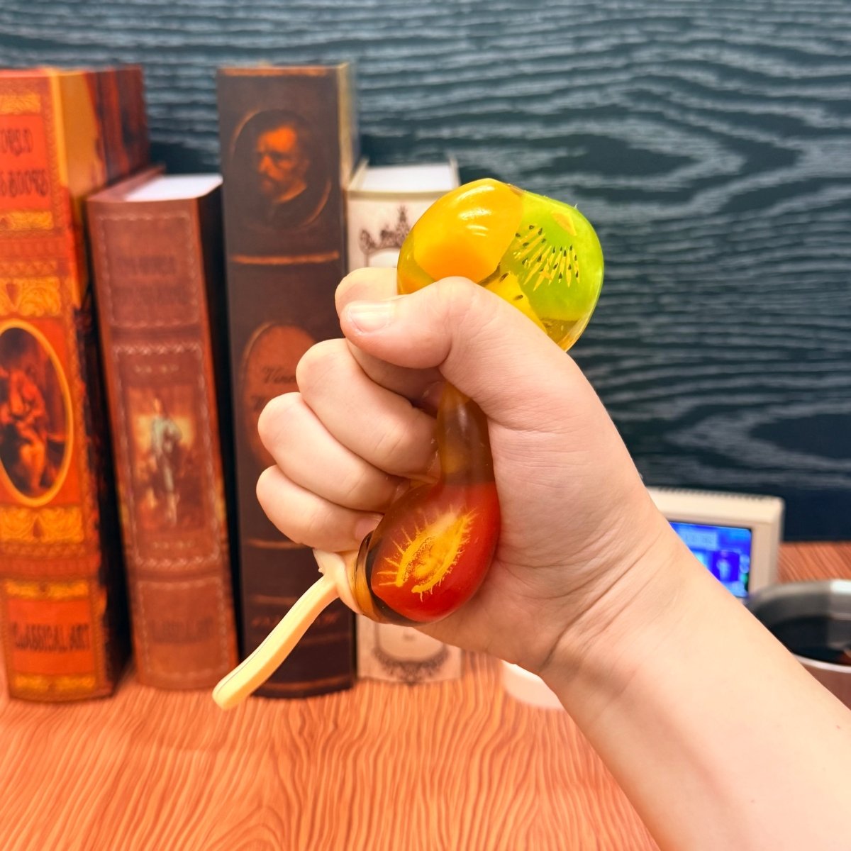 Crystal Fruit Popsicle Squishy - Transparent ASMR Non - Rebound Toy - product_typeNuwa Squishy