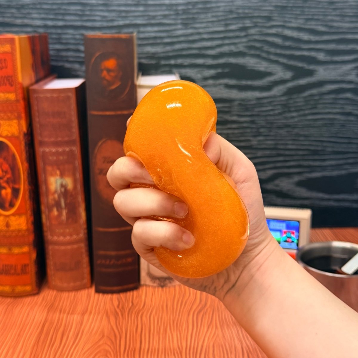 Realistic Frosted Orange Squishy - ASMR Non - Rebound Stress Ball - product_typeNuwa Squishy