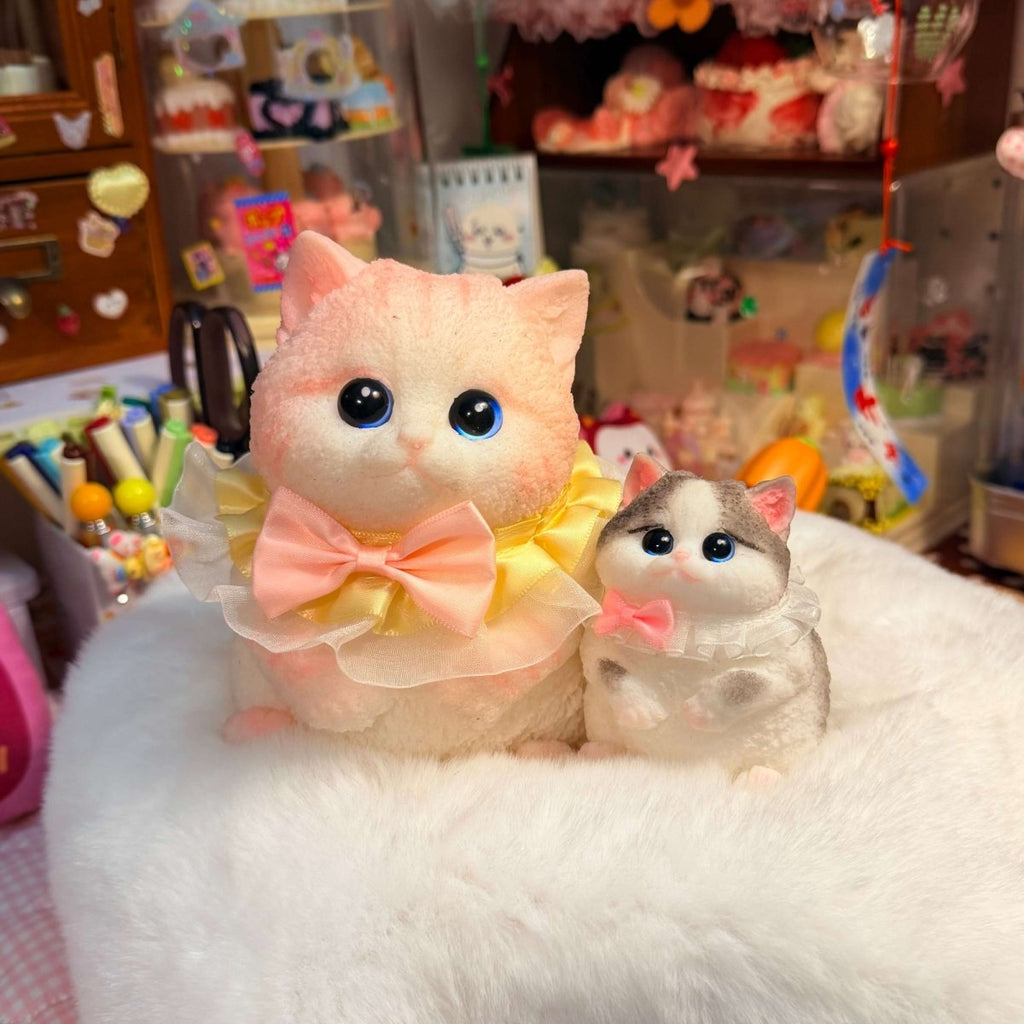 Super Bouncy Ribbon Kitten Taba Squishy - High Elasticity Jelly Series - product_typeNuwa Squishy